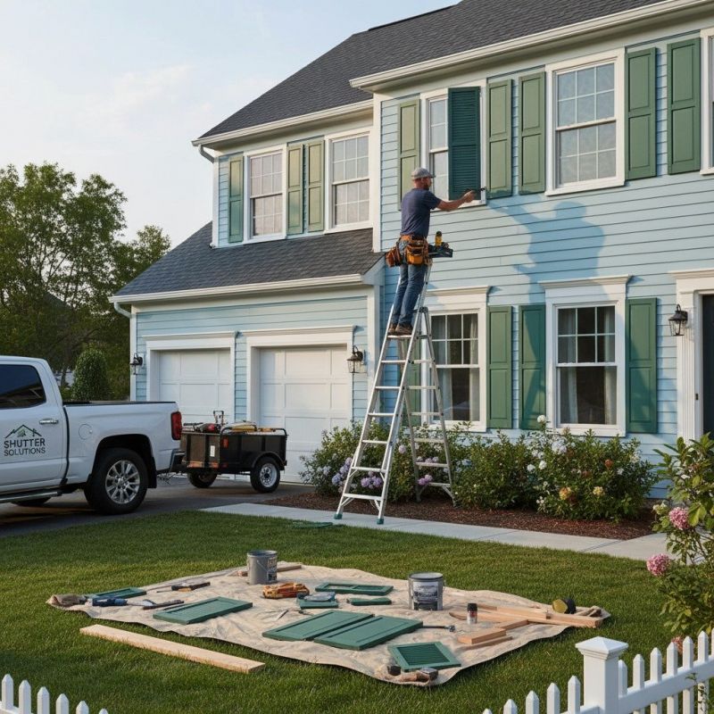 Shutter Handle Repair in Denver, CO